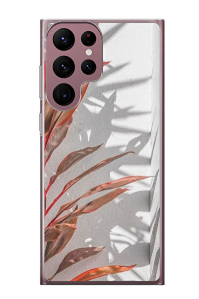 Atlas Εξατομικευμένη θήκη για Samsung Galaxy S22 Ultra, μοντέλο Leaf Design #...