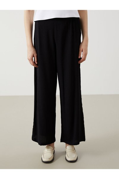 LC Waikiki Lcwaikiki Classicbeli Elastic Wide Leg Women's Trousers