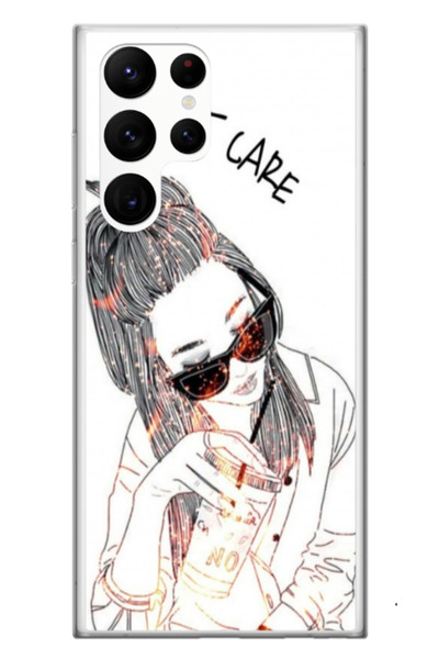 Atlas Προσωποποιημένη θήκη για Samsung Galaxy S23 Ultra, δεν με ενδιαφέρει το...