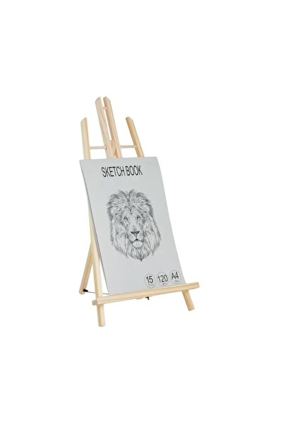 divendi-ro Set de schițe, cu set de 44 de accesorii, lemn, 28,5×4,5×51cm