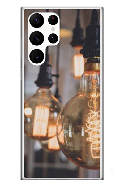 Atlas Персонализиран калъф за Samsung Galaxy S23 Ultra, модел „крушка“, S1D1M...