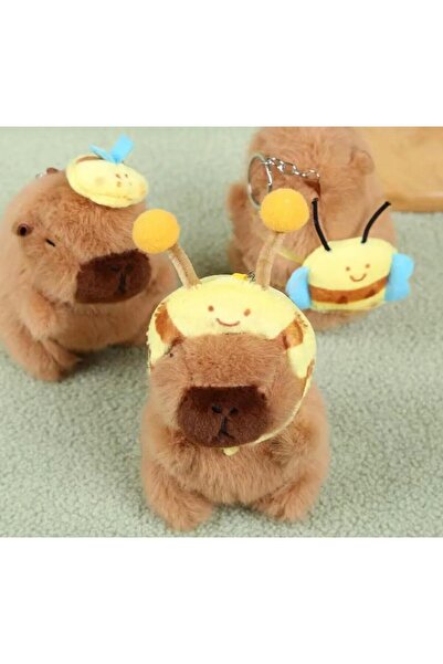 tinyshop kids store Capybara peluş oyuncak kapibara peluş Çanta Charmı Aksesuar