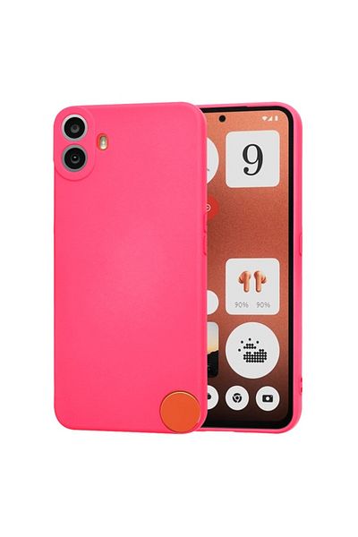 Tim Protective Case for Nothing CMF Phone 1 - Timacondesign, A84, Canvas, Hot Soft Rose