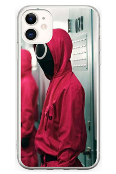 Atlas Персонализиран калъф за Apple iPhone 12, модел  "Игра на калмари " # 14...