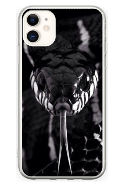 Atlas Husa personalizata pentru Apple iPhone 11, model Snake, S1D1M0378