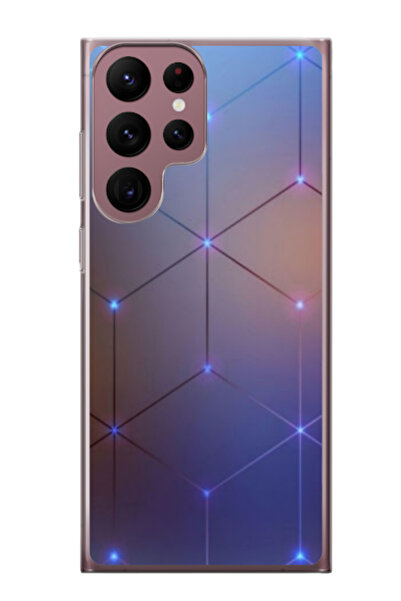 Atlas Εξατομικευμένη θήκη για Samsung Galaxy S22 Ultra, μοντέλο Square, S1D1M...