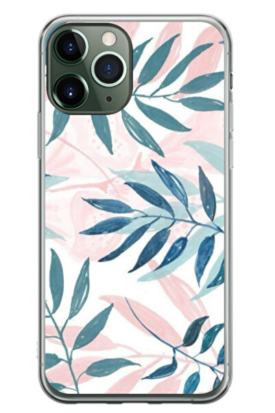 Atlas Husa personalizata pentru Apple iPhone 11 Pro, model Leaf Design #1, S1...