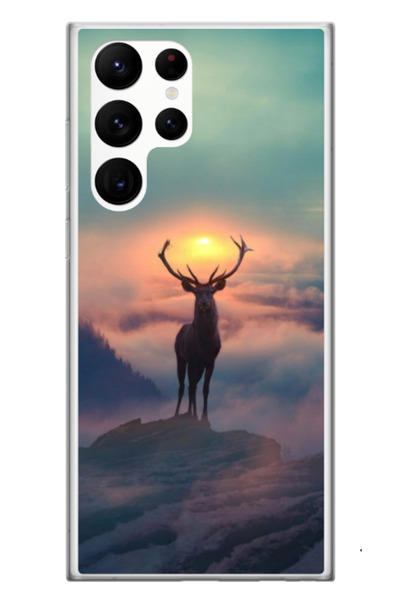 Atlas Εξατομικευμένη θήκη για Samsung Galaxy S23 Ultra, μοντέλο Antlers, S1D1...