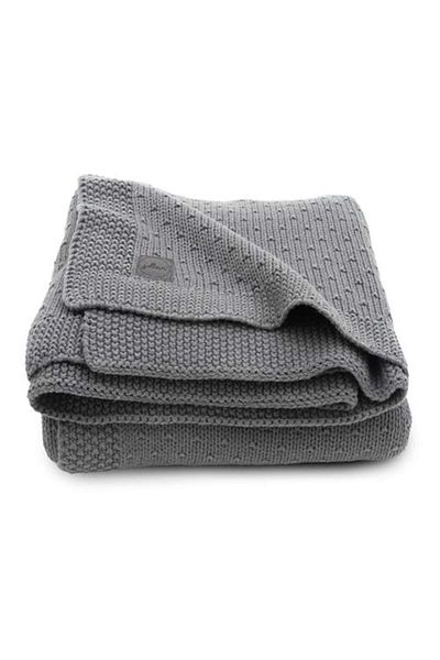 Jollein Bliss Knit Blanket, 100x150cm, Grey