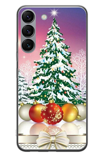Atlas Husa personalizata pentru Samsung Galaxy S23 Plus, model Christmas Tree...