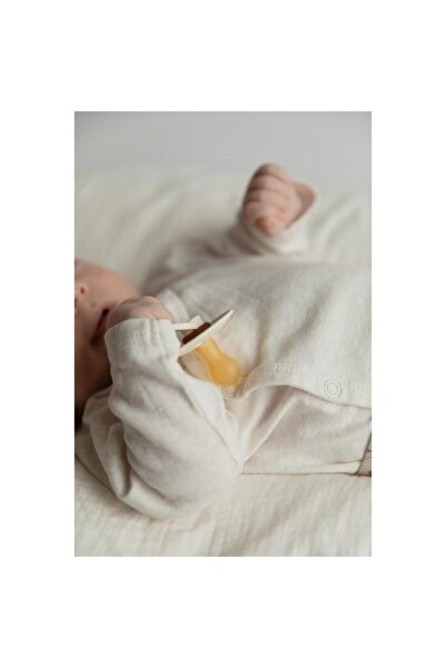 Bibs Colour Latex Baby Blue Pacifier, Round Nipple, 0+ Months