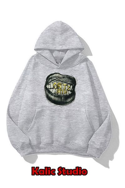 Kalic Studio Grillz Oversize Sweatshirt Gray