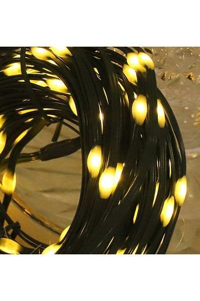SDX Market Christmas installation type Linear strip, 30m, 300LEDs, Warm White, Black strip with waterproof LEDs