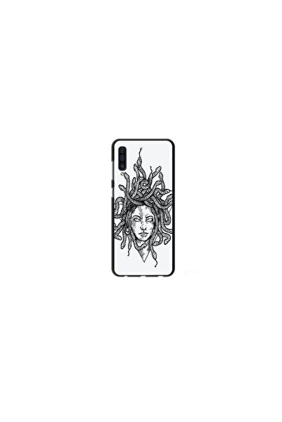 Atlas Husa personalizata si Folie de Silicon Huawei P30, Medusa #2, multicolo...