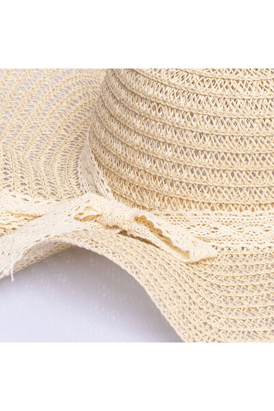 ebebek Hello Baby HelloBaby Anne Kurdeleli Hasır Şapka