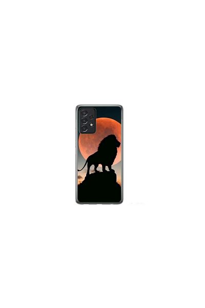 Atlas Personalized Case and Silicone Film for Samsung Galaxy A73, Lion #1 model, S1D1M0110