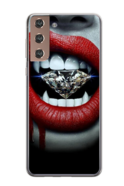 Atlas Husa personalizata pentru Samsung Galaxy S21 Plus, model Diamond Vampir...
