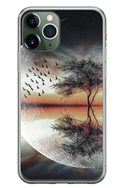 Atlas Husa personalizata pentru Apple iPhone 11 Pro Max, model Time Flies #3,...