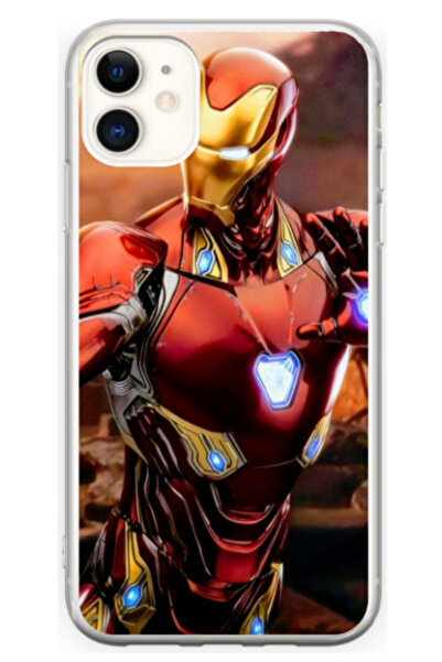 Atlas Εξατομικευμένη θήκη για Apple iPhone 11, μοντέλο Iron Man #1, S1D1M0102