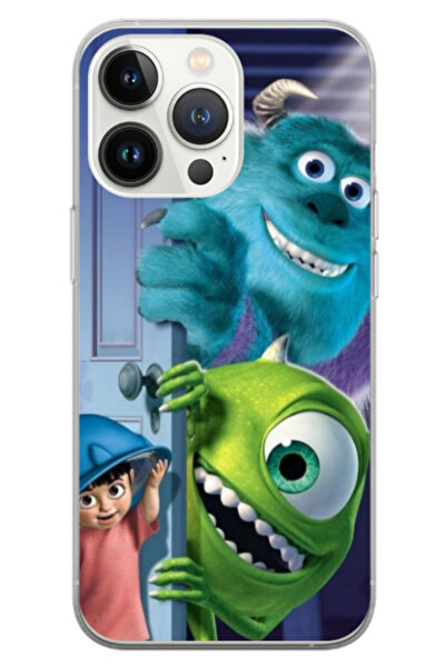 Atlas Husa personalizata pentru Apple iPhone 14 Pro, model Monster INC, S1D1M...