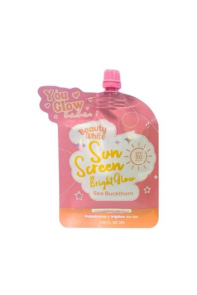 You Glow babe جمال شاشة الشمس البيضاء وتوهج البحر النبق