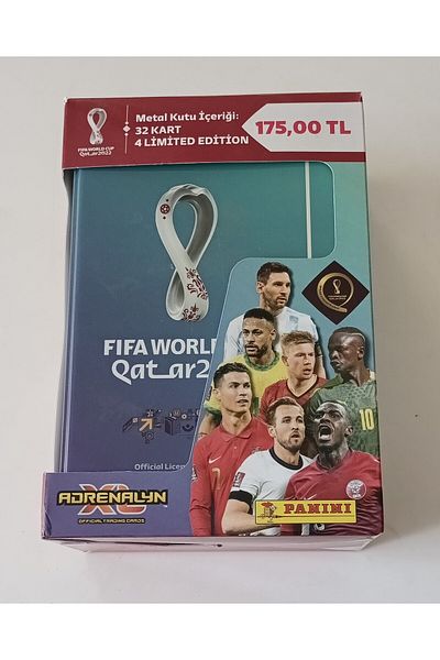 Panini Fifa World Cup Qatar Tin Box