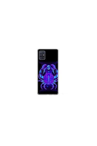 Atlas Husa personalizata pentru Samsung Galaxy A71, model Rainy Apple logo, S...