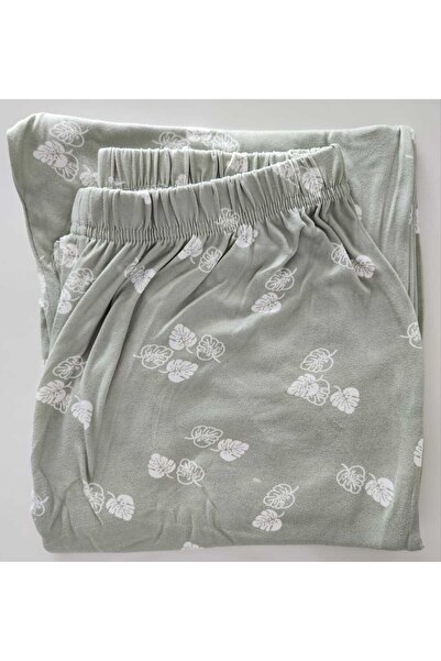 Pijamoni Milan υφασμάτινο σετ πιτζάμες μεγάλου μεγέθους με μακρύ μανίκι 7666