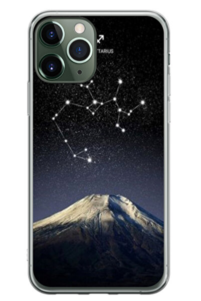 Atlas Husa personalizata pentru Apple iPhone 12 Pro Max, model Sagittarius, S...