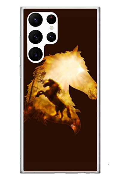 Atlas Εξατομικευμένη θήκη για Samsung Galaxy S23 Ultra, μοντέλο Horse #1, S1D...