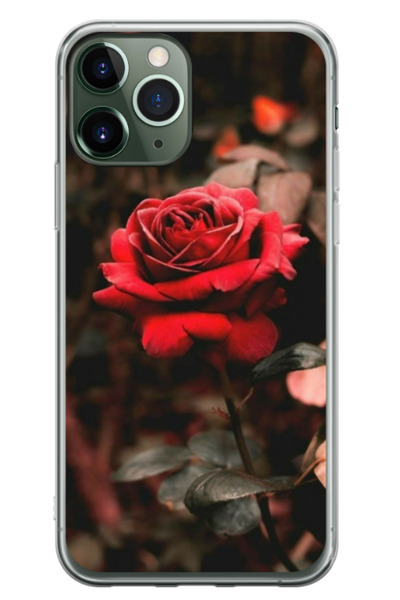Atlas Husa personalizata pentru Apple iPhone 11 Pro, model Flowers #12, S1D1M...