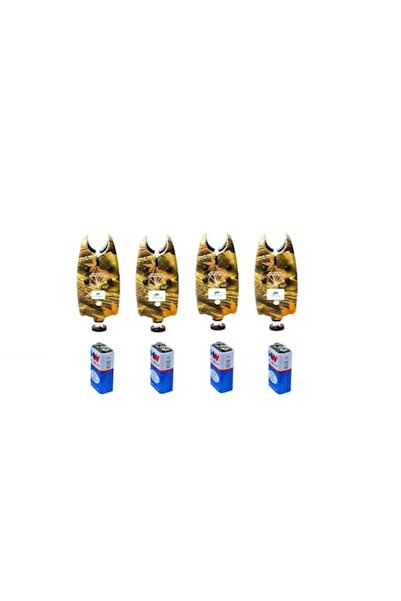 OEM Set 4 senzori prokarpfishing pescuit cu baterii incluse de 9v