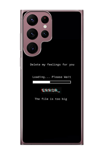 Atlas Εξατομικευμένη θήκη για Samsung Galaxy S22 Ultra, μοντέλο Delete Feelin...