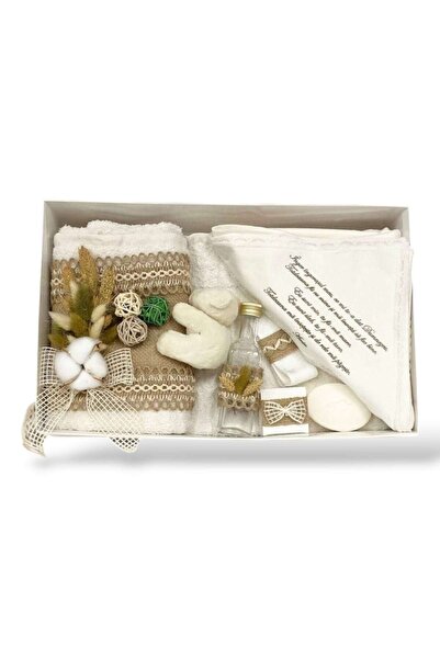 KidsMagazin Cufăr rustic pentru băieți cu ursuleț de pluș și decorațiuni din ...