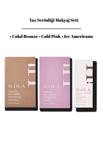 h.OLA Yaz Serinliği Makyaj Seti