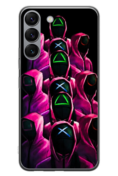 Atlas Персонализиран калъф за Samsung Galaxy S23 Plus, модел Squid Game #8, S...