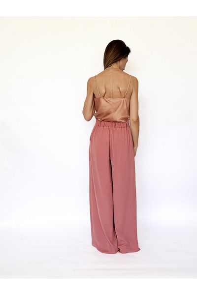 IDYLLIC STORE Palazzo pants with elastic back