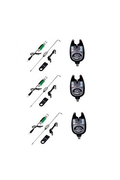OEM Set 2 senzori de pescuit, 2 balansoare luminoase