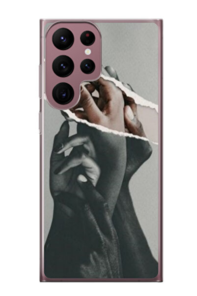 Atlas Εξατομικευμένη θήκη για Samsung Galaxy S22 Ultra, μοντέλο Black and Whi...