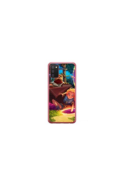 Atlas Husa personalizata HQ Print 360 de grad pentru Samsung Galaxy A02s, Tan...