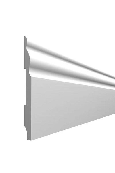 Q HOME DESİGN Decorative plinth made of duropolymer, 240 x 12 x 1.8 cm D303