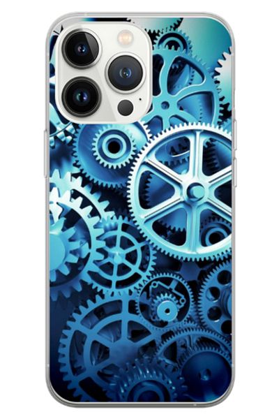 Atlas Custom HQ Print Case for Apple iPhone 15 Pro, Clockwork, S1D1M0250