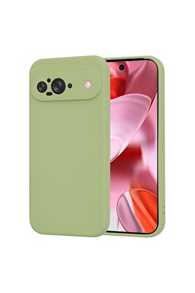 Tim High Protection Case for Google Pixel 9, Timacondesign, A87, Canvas, Matcha