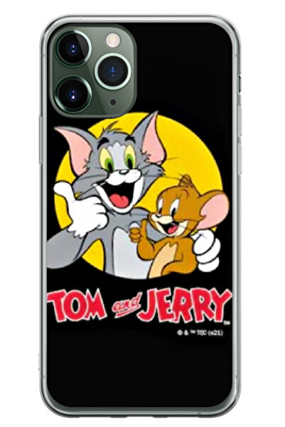 Atlas Husa personalizata pentru Apple iPhone 11 Pro, model Tom and Jerry #4, ...