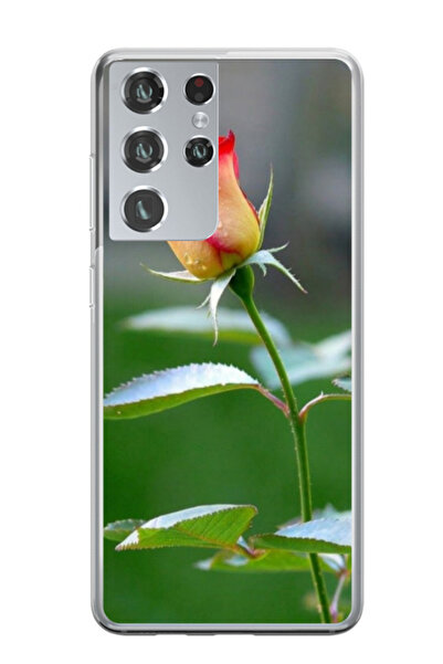 Atlas Εξατομικευμένη θήκη για Samsung Galaxy S21 Ultra, μοντέλο Flowers #13, ...