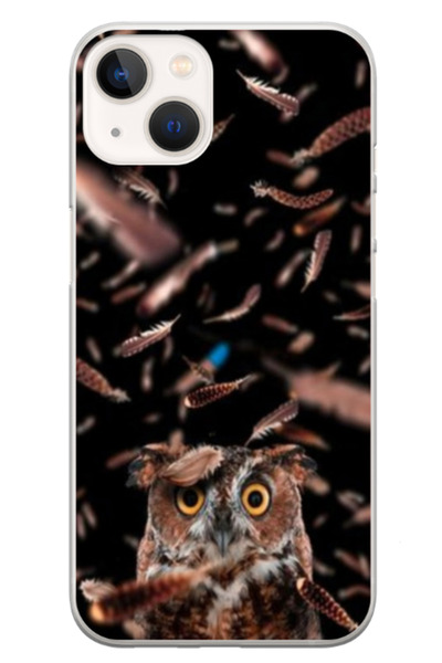 Atlas Husa personalizata HQ Print pentru Apple iPhone 15, Owl, S1D1M0334