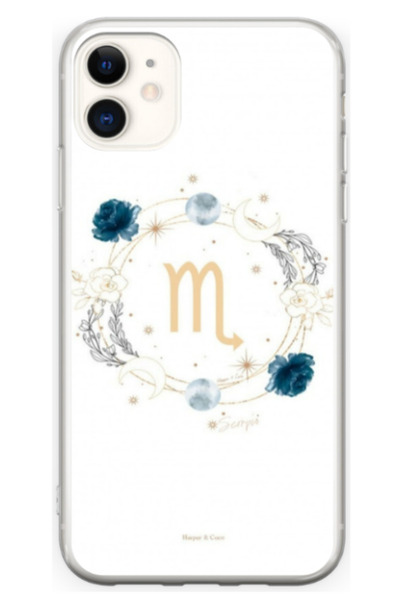 Atlas Husa personalizata pentru Apple iPhone 11, model Zodiac Circle, S1D1M0349
