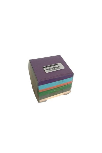 Özgür 6 Color Cube Blok, Memo Pad 7X7 cm