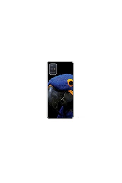 Atlas Husa personalizata HQ Print 360 de grad pentru Samsung Galaxy A51, Blue...