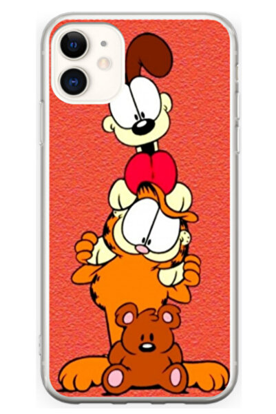 Atlas Husa personalizata pentru Apple iPhone 12 Mini, model Garfield, S1D1M0085